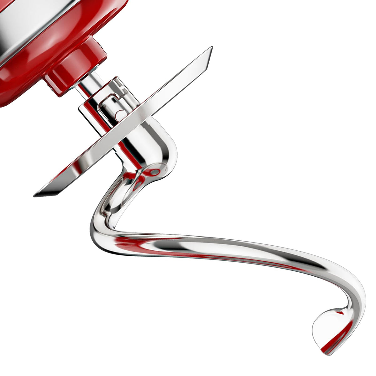 GVODE stainless steel spiral dough hook for KitchenAid enhances kneading efficiency