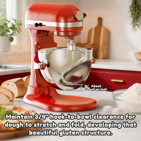 GVODE hook suitable for bread, pizza, pasta, wraps and pastries.