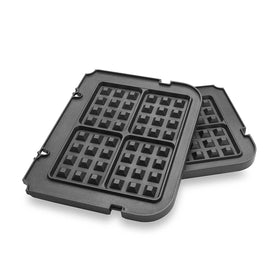 GVODE waffle plates for Cuisinart Griddler GR-4N enable even cooking of waffles