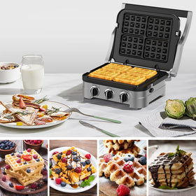 GVODE plates are food-grade aluminum and dishwasher-safe for quick cleanup