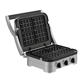 GVODE waffle plates for Cuisinart GRID-8N deliver four-pocket waffles with even heat