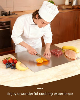 GVUHR stable chopping board with corner-fit design for kitchen tasks