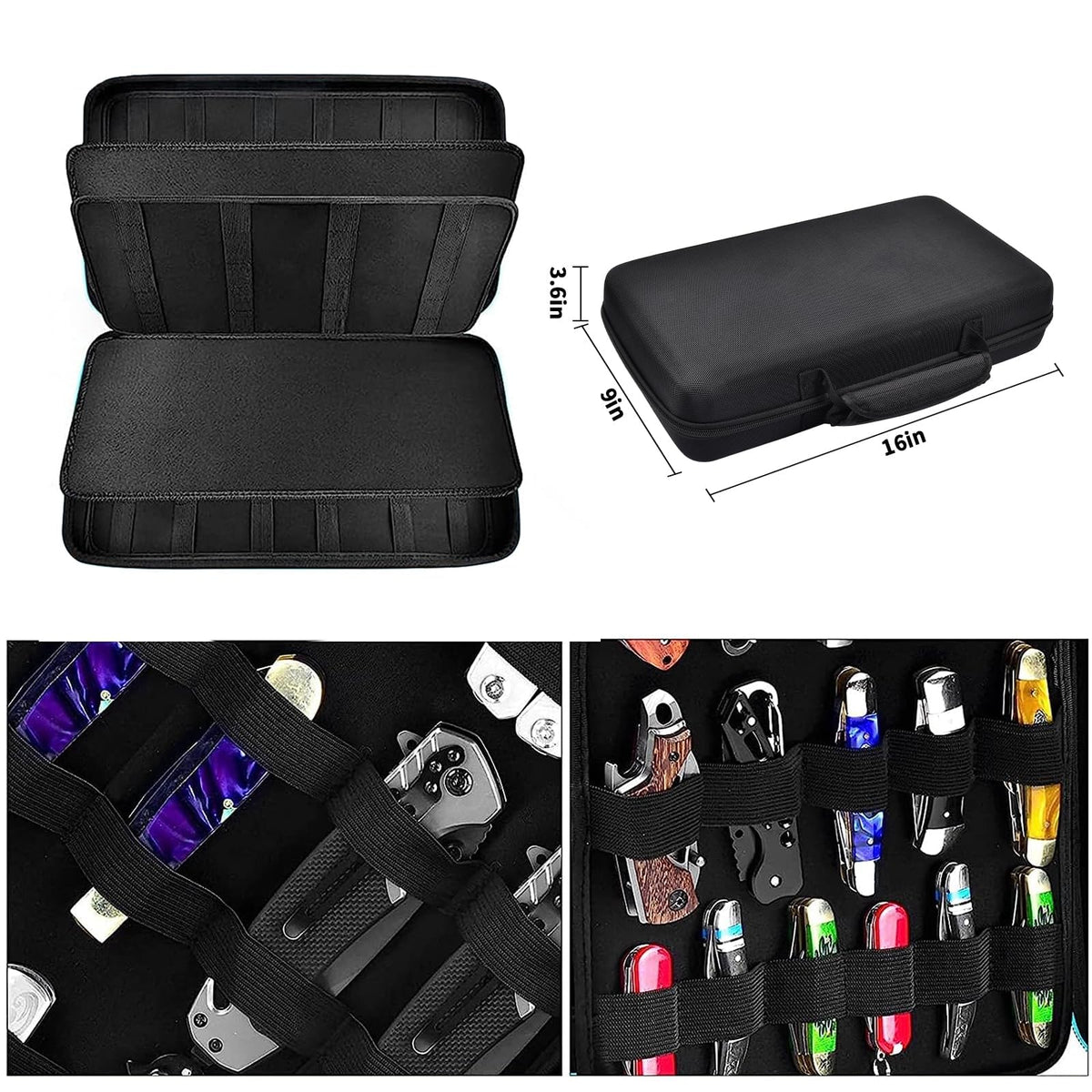 GWCASE non-slip handle ensuring secure transport and comfortable grip
