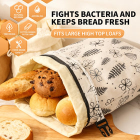 GWTQMJI gift-ready bread bag set for bakers and DIY gifts.