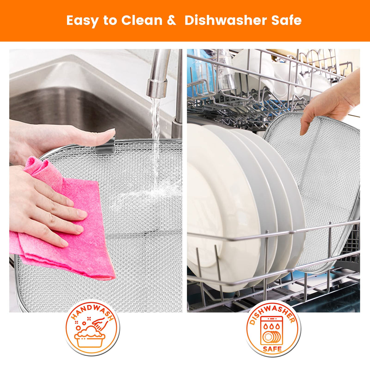 GWY 360-degree mesh ensures thorough heat exposure and crisp results