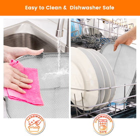 GWY 360-degree mesh ensures thorough heat exposure and crisp results