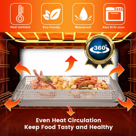 GWY versatile basket supports fries, vegetables, wings and more