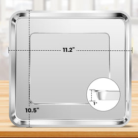 GWY crisper plate for Nuwave Bravo 12in reduces oil while cooking