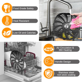 GWY crisper plate with handle for easy removal