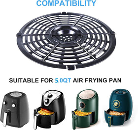 GWY grill pan ideal for pizza, fries, steak, wings with crisp results