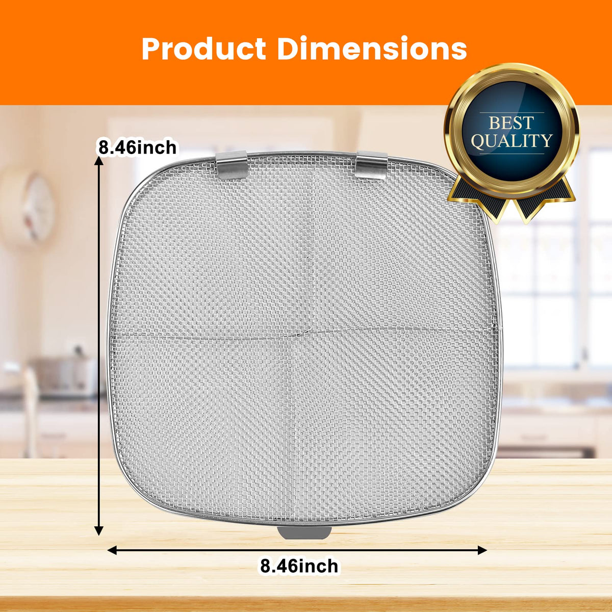 GWY splatter screen for Ninja Foodi 5-in-1 guards the heating element while crisping