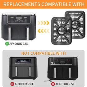 GWYXC air circulation design grill tray promotes even cook across foods