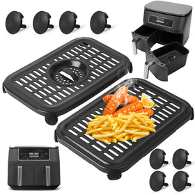 GWYXC air fryer grill pan for Ninja DZ090, DZ201, DZ100 with even heating for grilling
