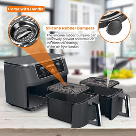 GWYXC air fryer rack tray for Ninja DZ100 supports even airflow