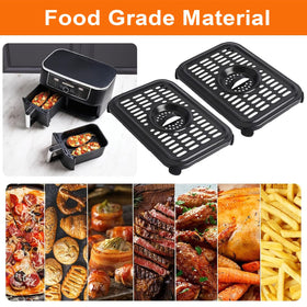 GWYXC rubber bumpers for air fryer parts ensure stable placement