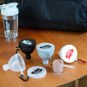 Gym Rats BPA-free durable plastic funnel for everyday use