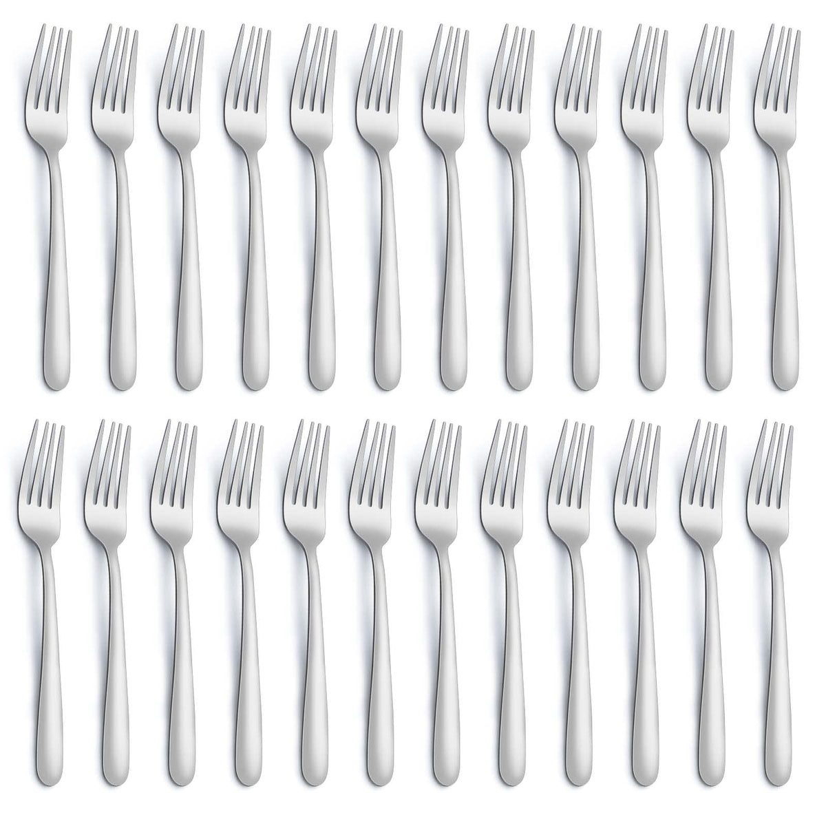 Gymdin 24-piece dinner forks set ready for family meals and gatherings.