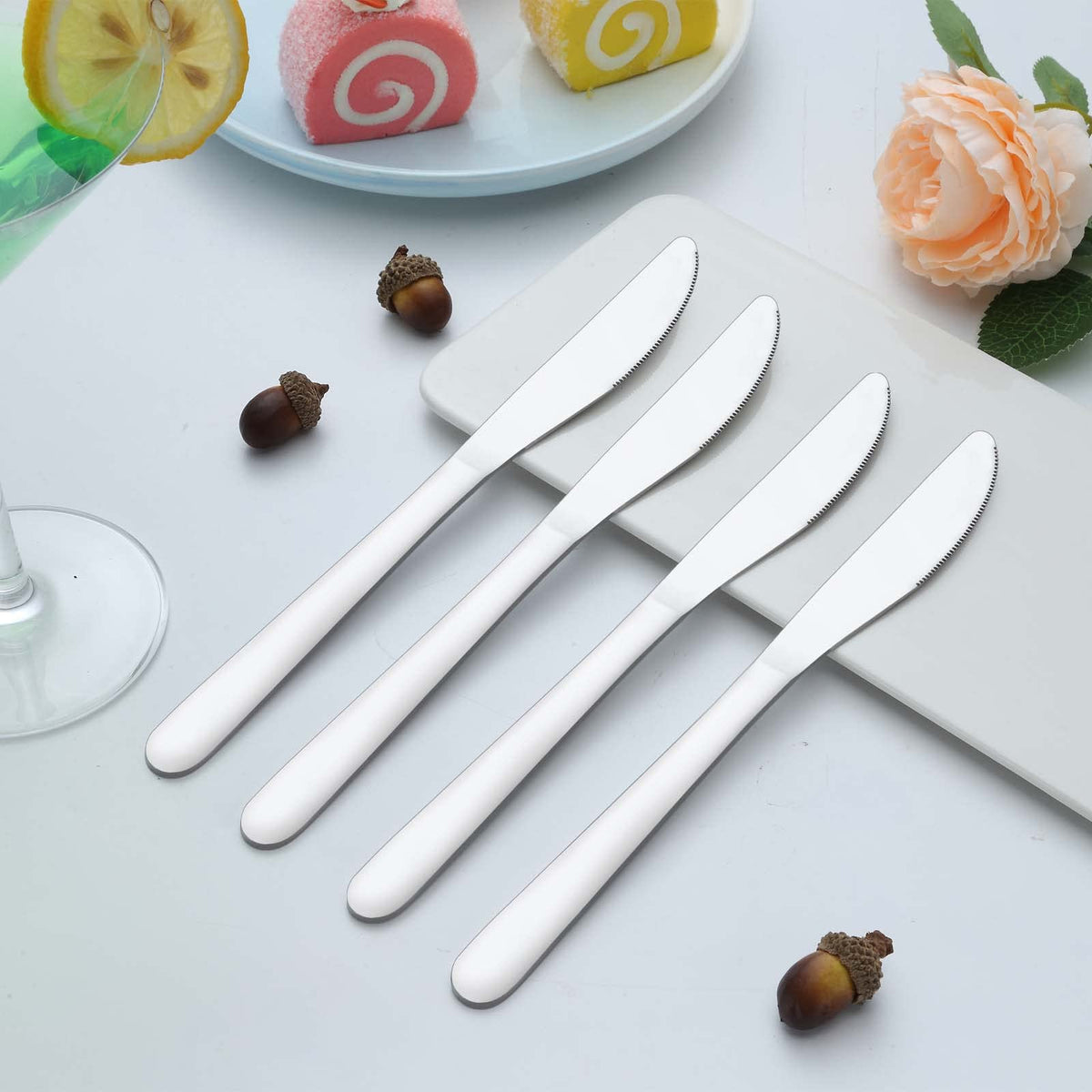 Gymdin knives set ideal for picnic and BBQ use