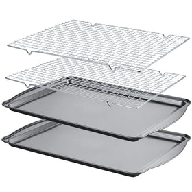 Gymdin baking sheet 17x11 carbon steel for even heat and consistent baking.