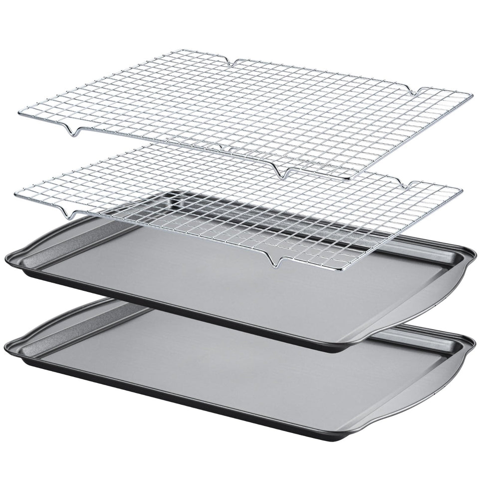 Gymdin baking sheet 17x11 carbon steel for even heat and consistent baking.