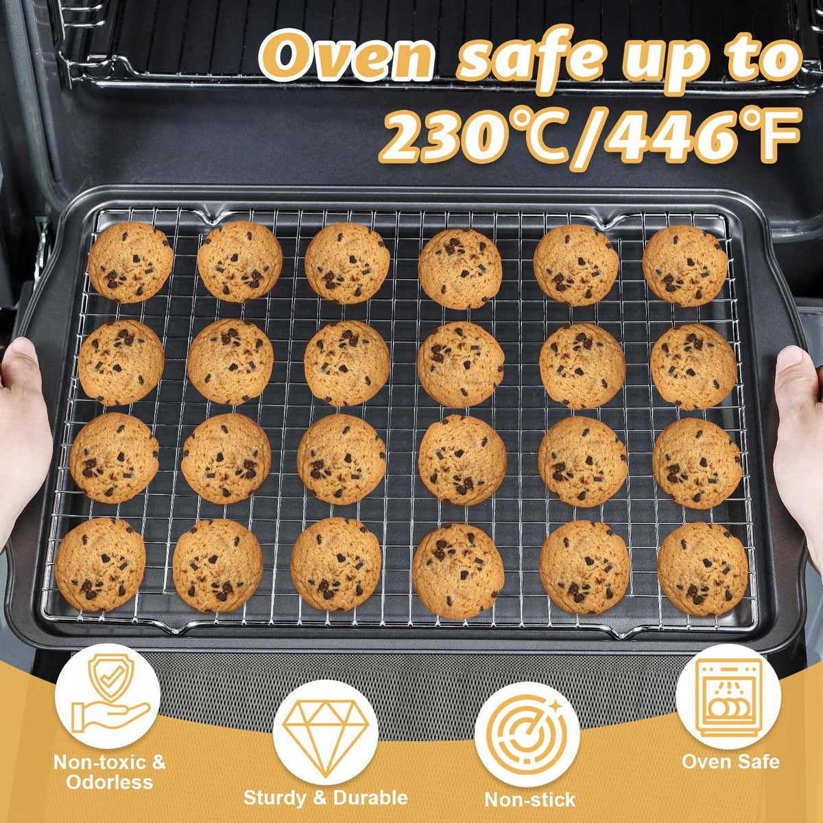 Gymdin grease draining racks and sheets support crispier results with less mess.