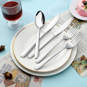 Gymdin affordable 24-piece set supports daily dining and hosting.