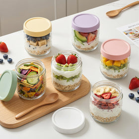 GYOSUGANG airtight lid on glass jar prevents spills and preserves freshness