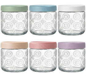 GYOSUGANG overnight oats jar glass with lid for secure meal prep