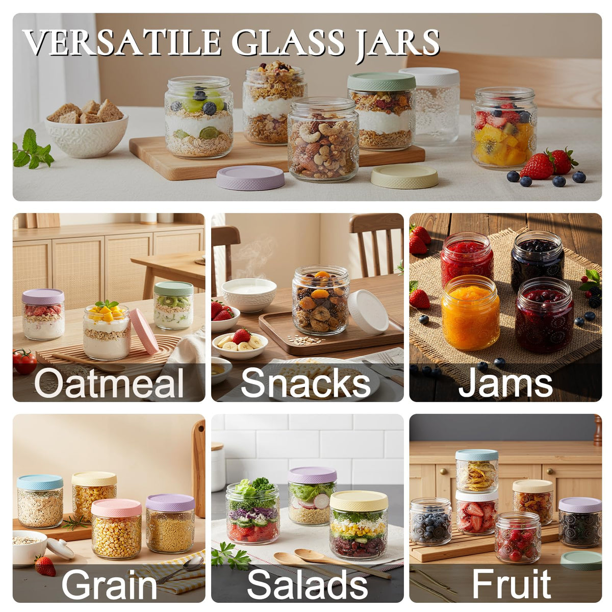 GYOSUGANG spice storage jar organization in pantry