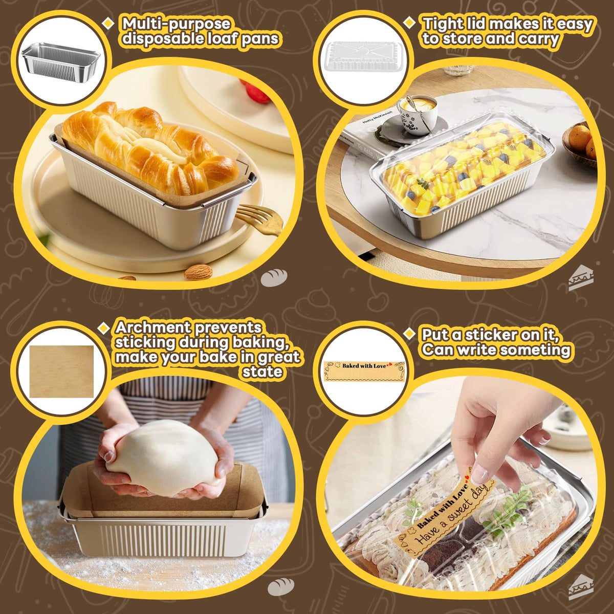 Gyreuni labeling stickers keep food storage organized and clearly marked.