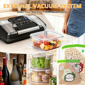 Gyreuni accessory hose and canister for jars and containers