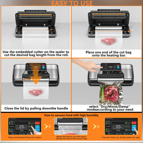 Gyreuni removable drip tray simplifies cleanup after sealing liquids