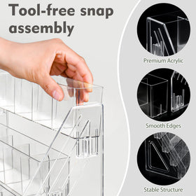 GYSLEOT rack with 15 compartments ready for use