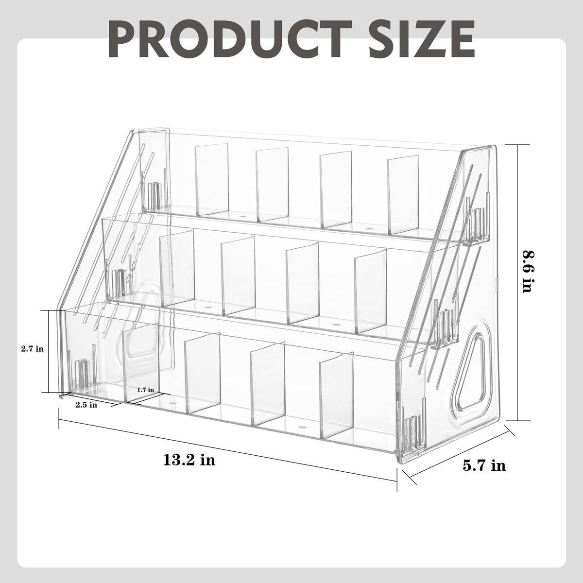 GYSLEOT tiered display for easy flavor picking
