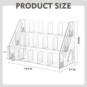GYSLEOT tiered display for easy flavor picking