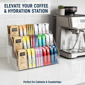 GYSLEOT clear acrylic organizer for coffee station