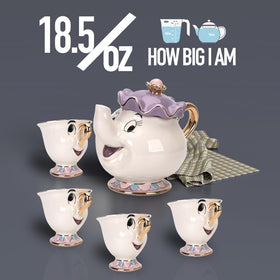 GZHaiTuoSi durable ceramic teapot set for everyday use and easy cleaning