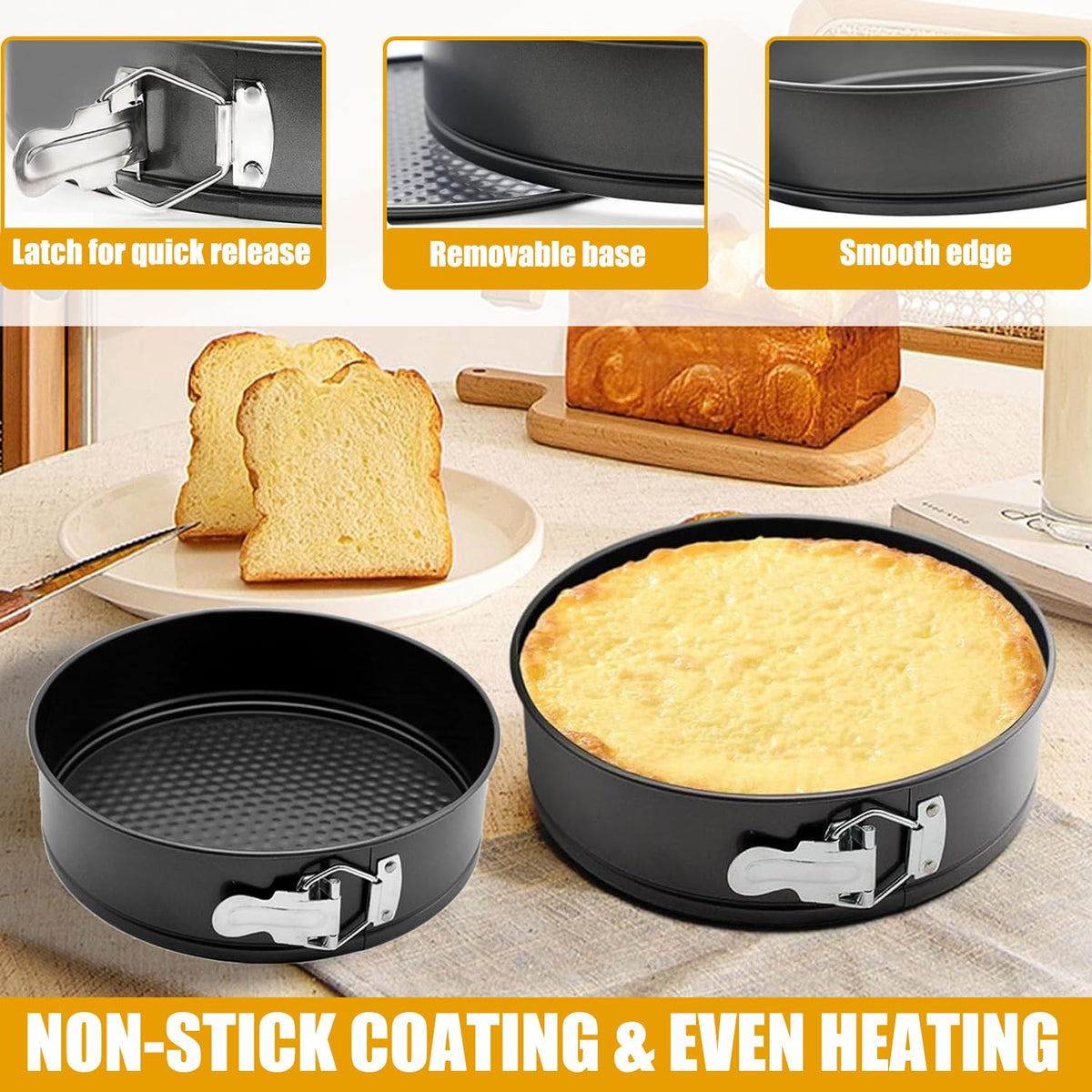 GZMAISULEE rotating cake turntable for smooth icing and alignment