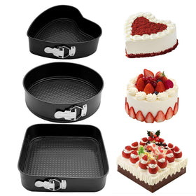 GZMAISULEE 7-inch heart springform pan for easy cheesecake release