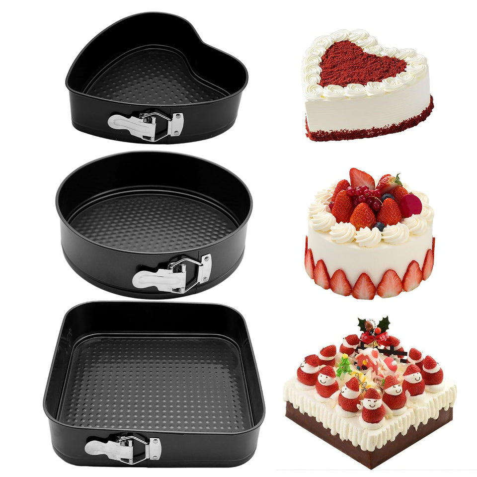 GZMAISULEE 7-inch heart springform pan for easy cheesecake release