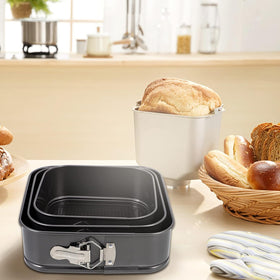 GZMAISULEE 7in nonstick coating ensures clean release.