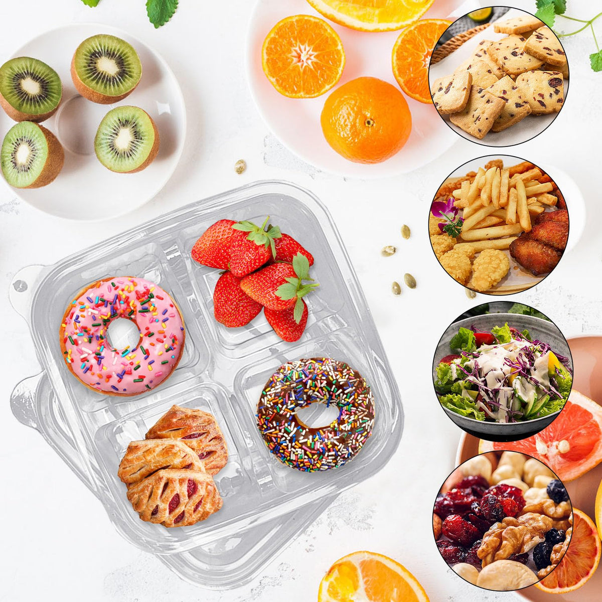 Haawooky leakproof lids prevent spills during commute or travel