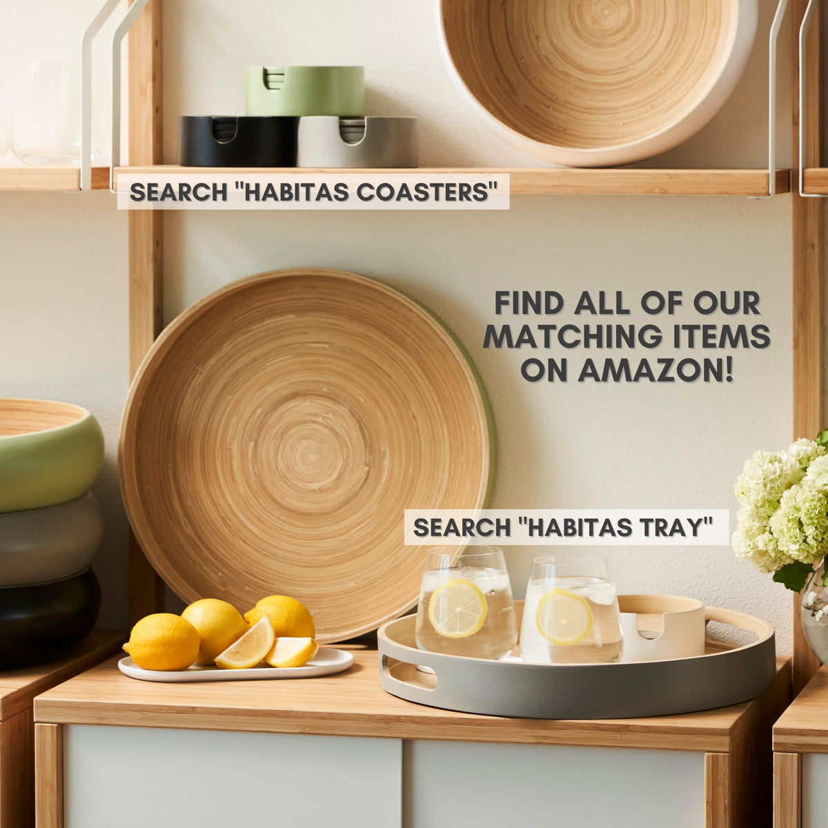 Habitaas interior lacquer creates a moisture-resistant surface for fruit on display.