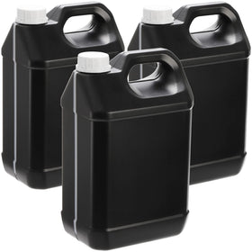 Hacaroa 3-pack storage jugs with white lids offer easy non-flammable liquid organization.