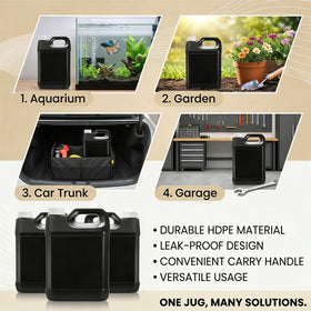 Hacaroa detergent-bleach jug ideal for garages and laundry spaces.