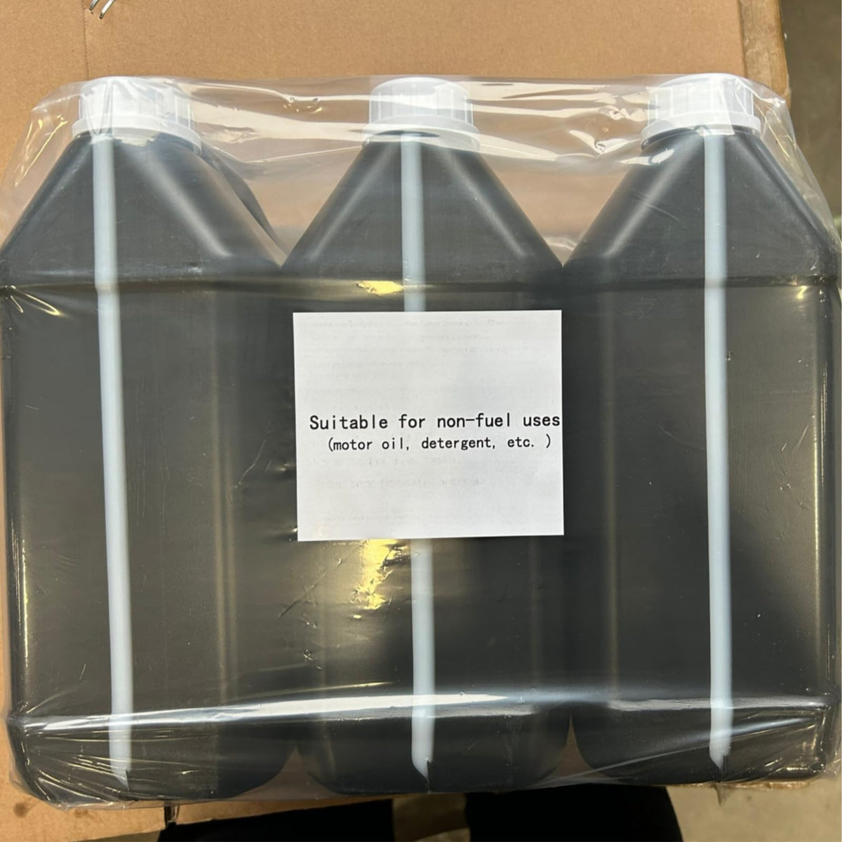 Hacaroa 1-gallon jugs simplify garage organization and reduce spills.