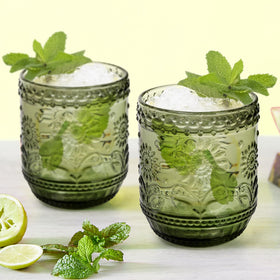 Hacaroa versatile set suits cocktails beer water and juice.