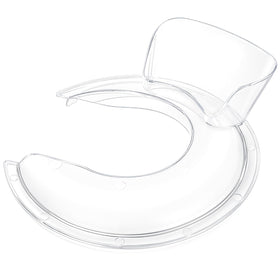 HAEGCKCA pouring shield for Kitchenaid 4.5-qt bowls reduces splatter during mixing