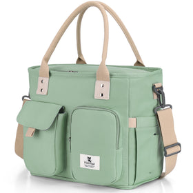 Hafmall large insulated lunch bag with leakproof design keeps meals fresh on the go