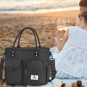 Hafmall lunch bag suitable for work or picnics with versatile use cases.